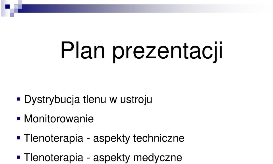 Tlenoterapia - aspekty