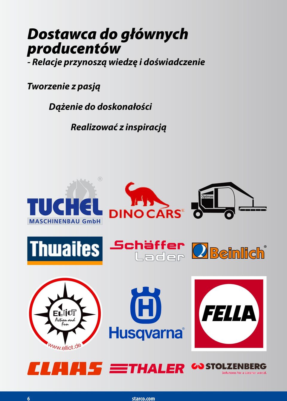doświadczenie Tworzenie z pasją