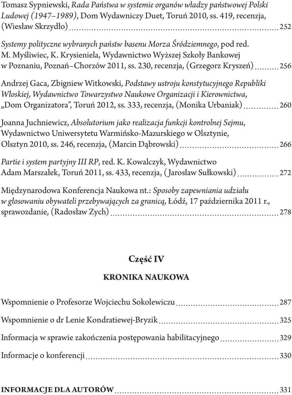 Krysieniela, Wydawnictwo Wyższej Szkoły Bankowej w Poznaniu, Poznań Chorzów 2011, ss.