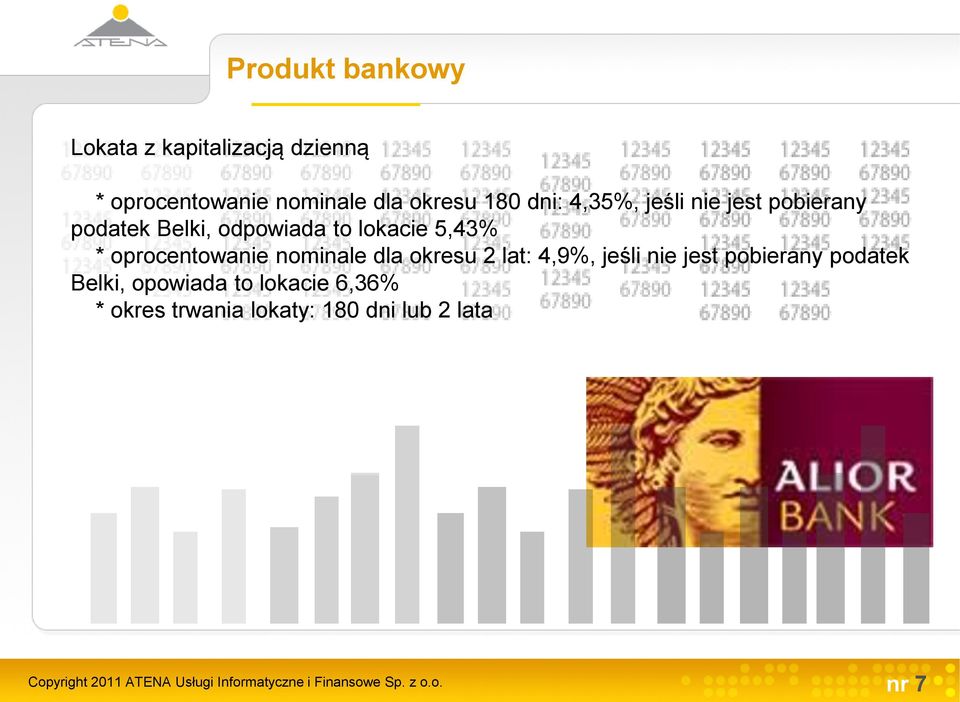 nominale dla okresu 2 lat: 4,9%, jeśli nie jest pobierany podatek Belki, opowiada to lokacie 6,36%