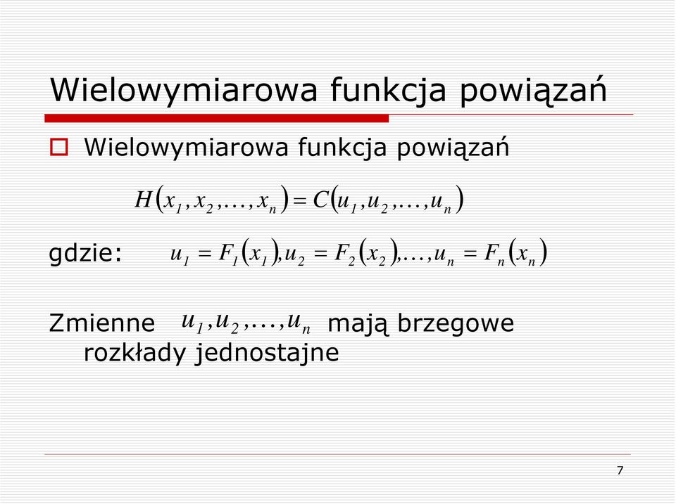 un ( x ), u = F ( x ), K u F ( ) u = = F 2 2 2, n n xn