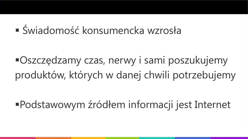 poszukujemy produktów, których w danej