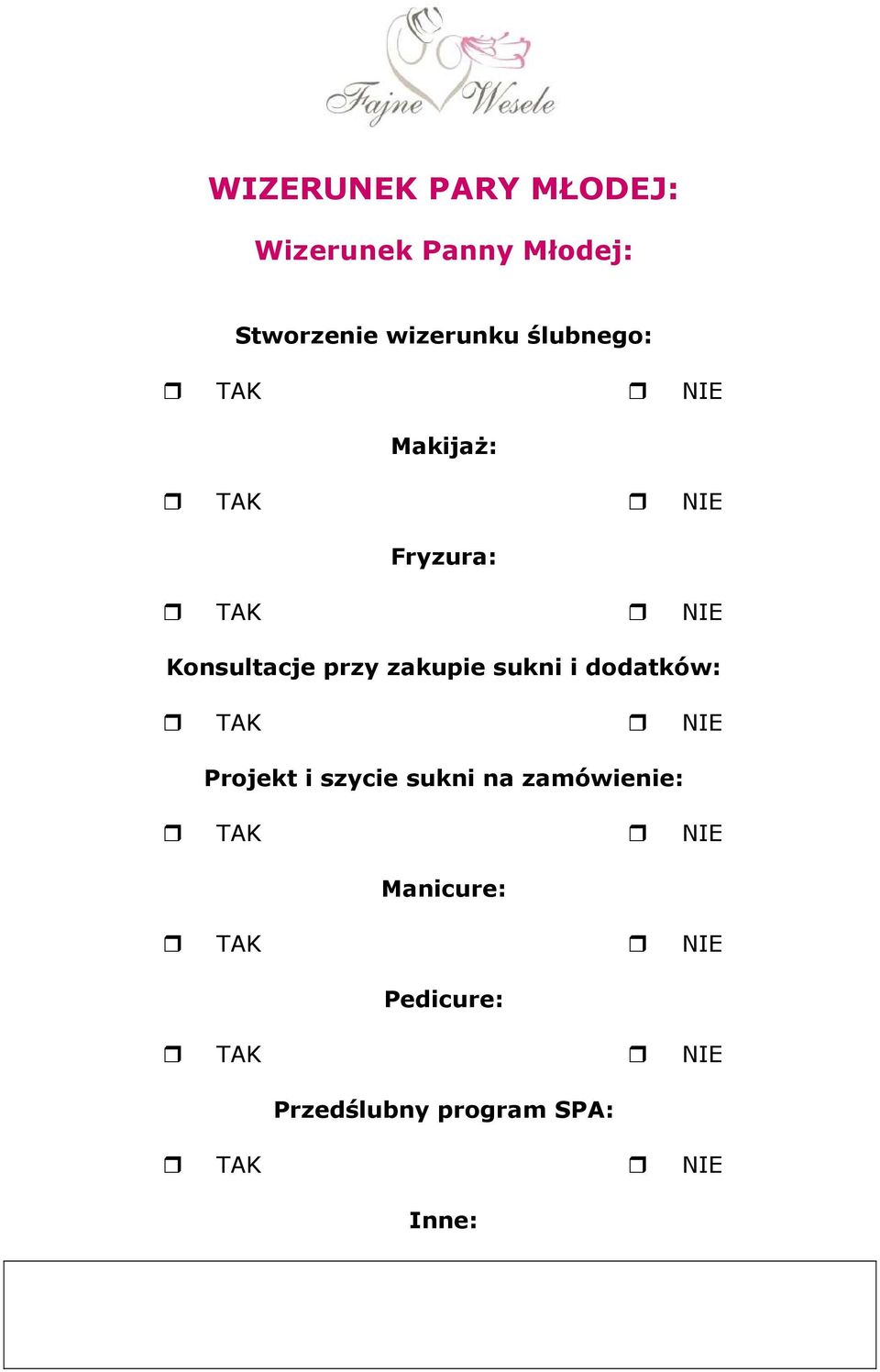 Konsultacje przy zakupie sukni i dodatków: Projekt i