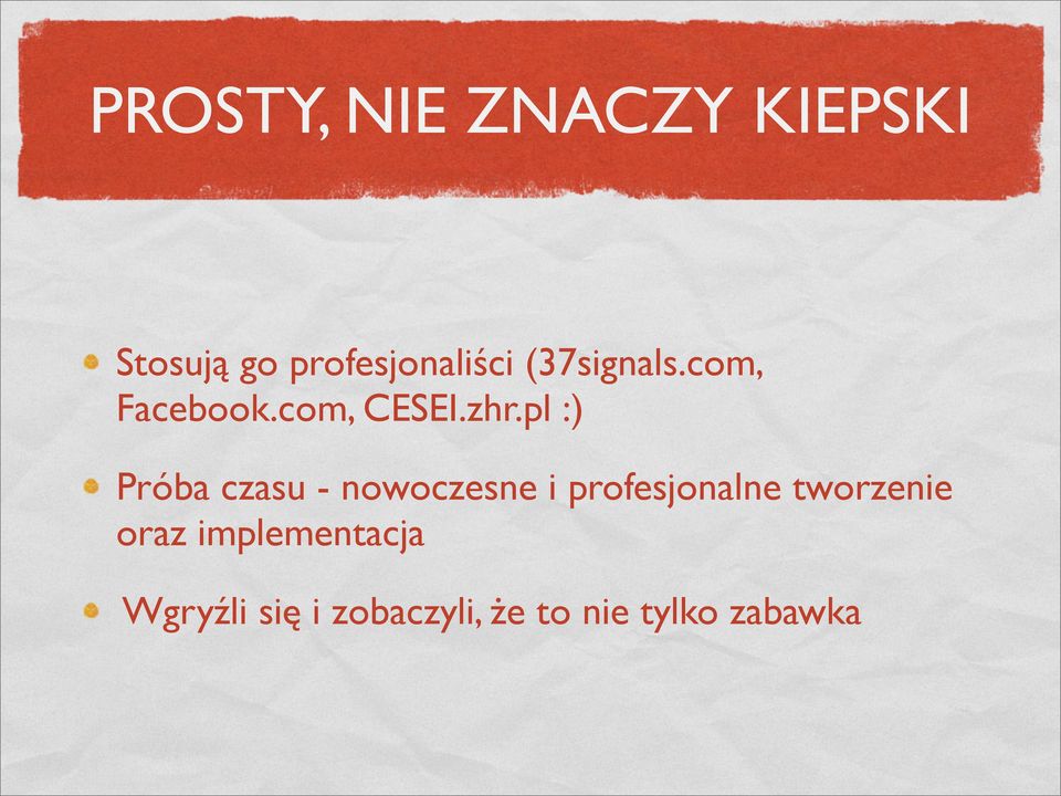 pl :) Próba czasu - nowoczesne i profesjonalne