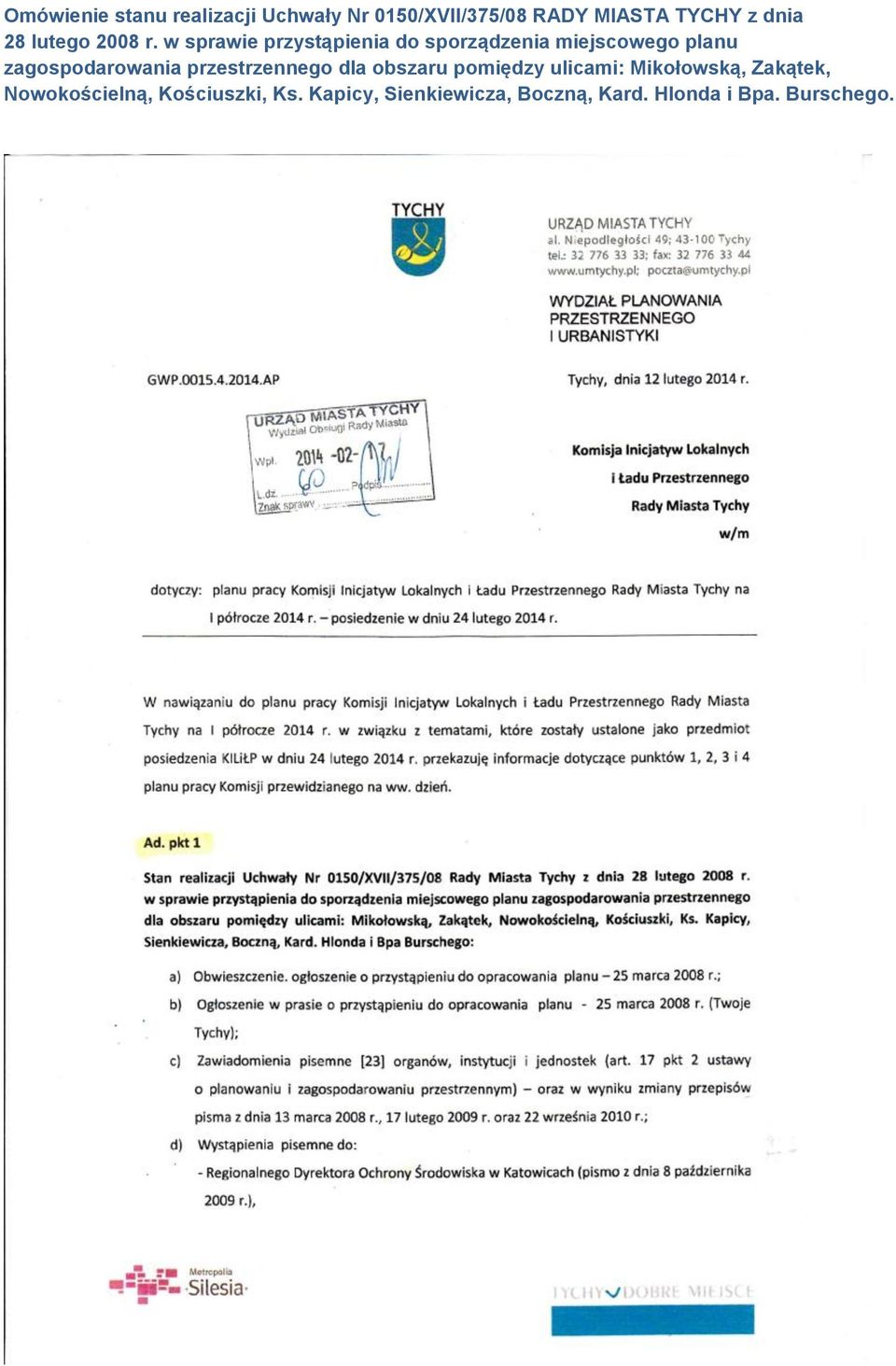 w sprawie przystąpienia do sporządzenia miejscowego planu zagospodarowania