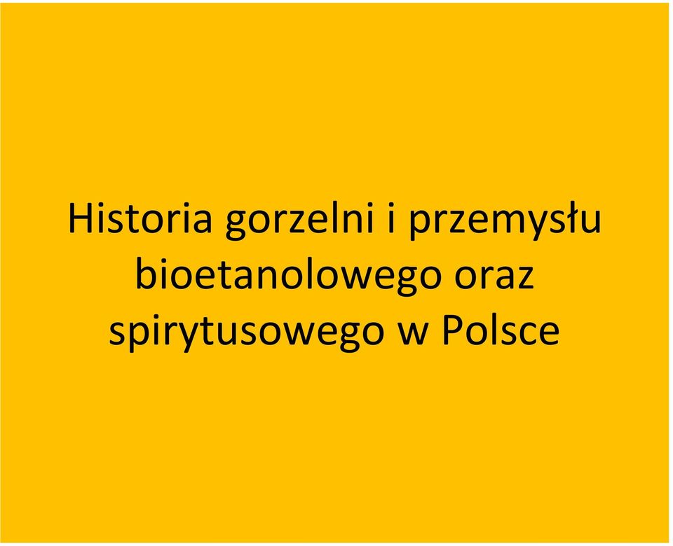 bioetanolowego