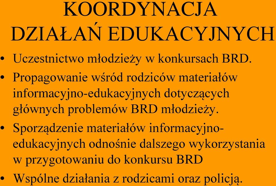 problemów BRD młodzieży.