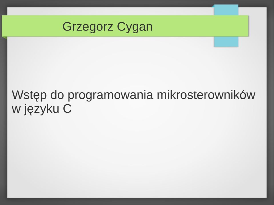 programowania