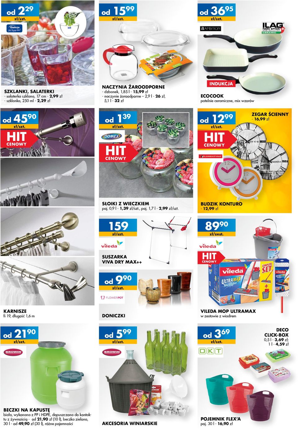 6,99 zł BUDZIK KONTURO -,99 zł 8990 zł/zest.