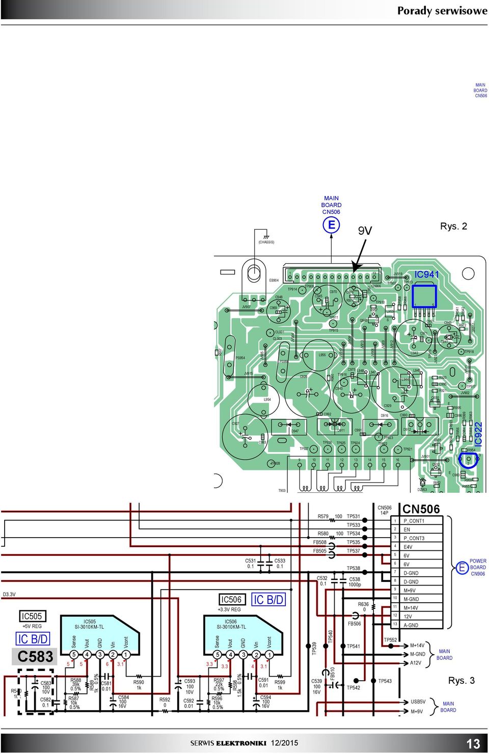 0 C59 SI-300KM-TL IC506 Vcont Vin GND Vout Sense 0V 00 C593 SI-300KM-TL IC505 Vcont Vin GND Vout Sense 580 R 0 0 R590 k R599 k 6V 00 C594 6V 00 C584 M-GND 3 4 5 6 8 9 0 3 4P CN506 P_CONT EN P_CONT3