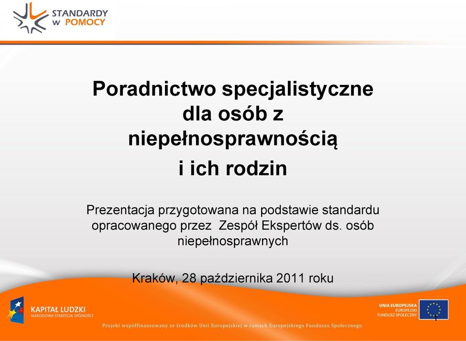 przygotowana na podstawie standardu opracowanego przez