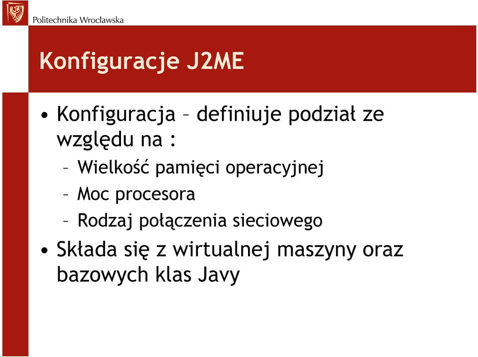 operacyjnej Moc procesora Rodzaj połączenia