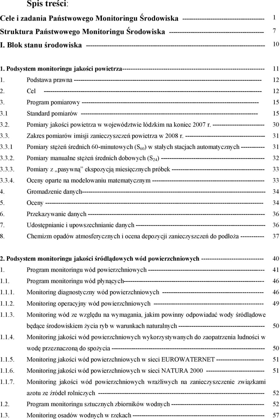 Podsystem monitoringu jakości powietrza------------------------------------------------------------------ 11 1.