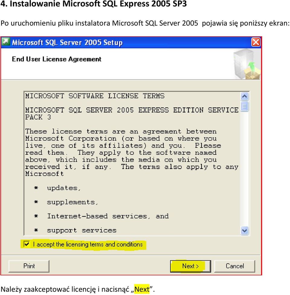 Microsoft SQL Server 2005 pojawia się