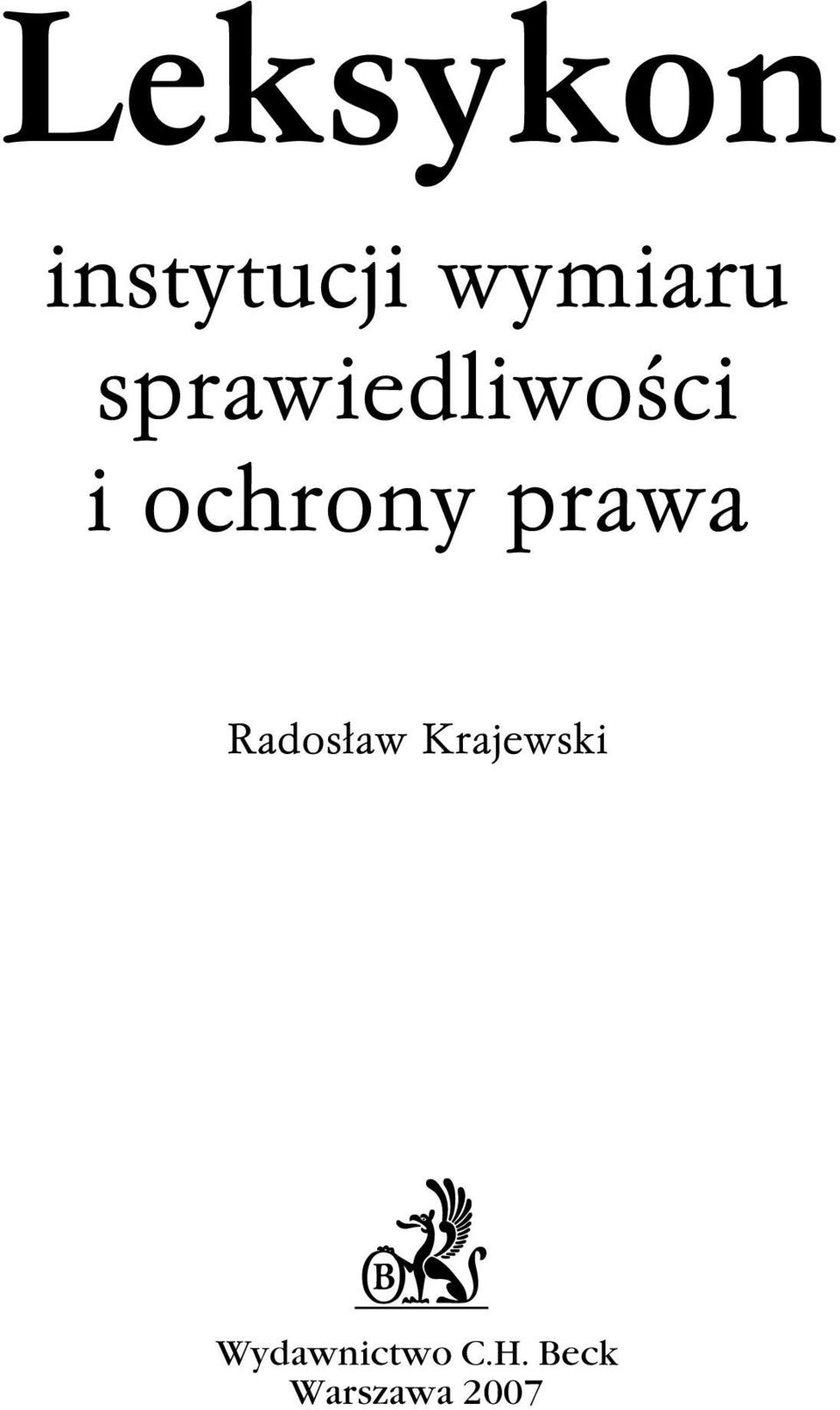 prawa Radosław Krajewski
