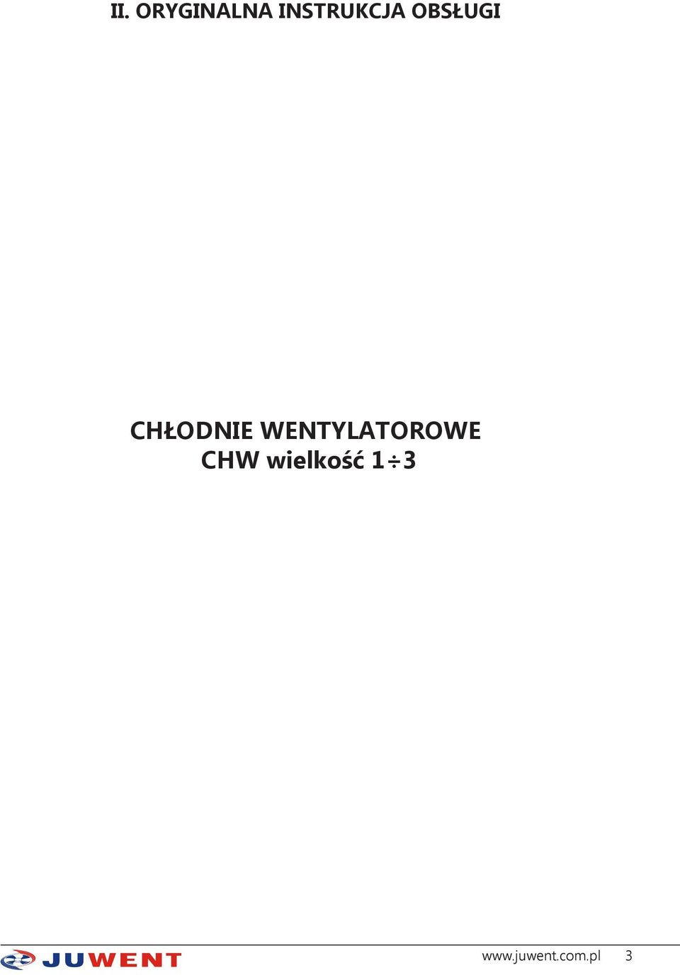 CHŁODNIE WENTYLATOROWE