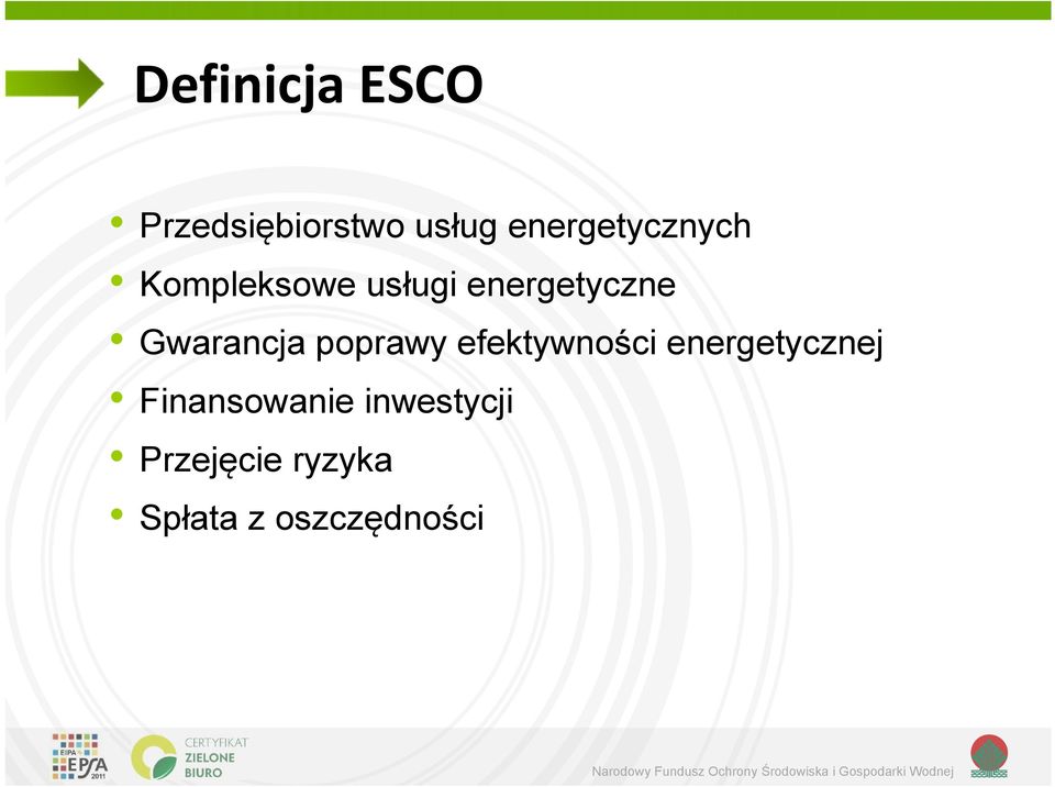 Gwarancja poprawy efektywności energetycznej