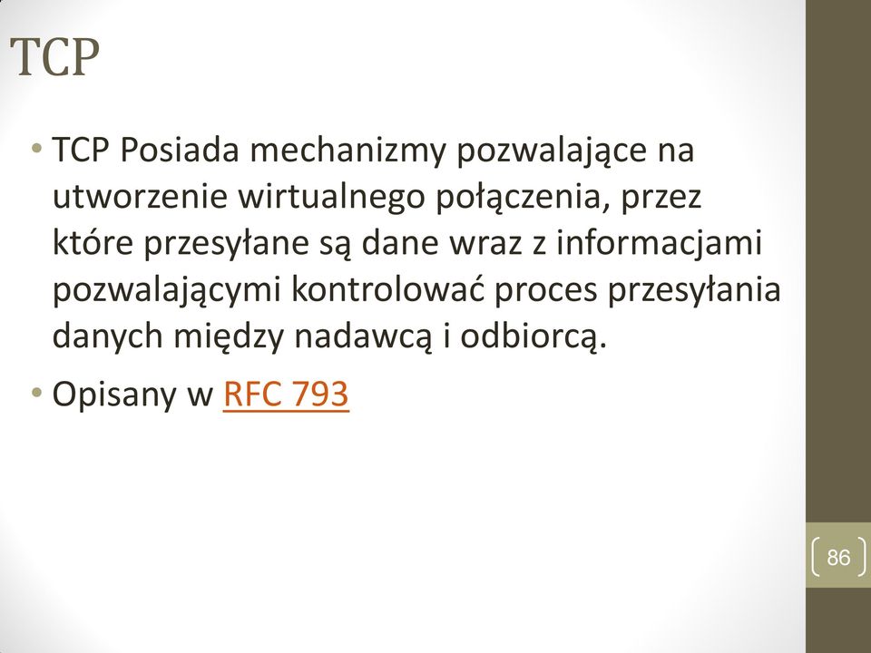 wraz z informacjami pozwalającymi kontrolować proces