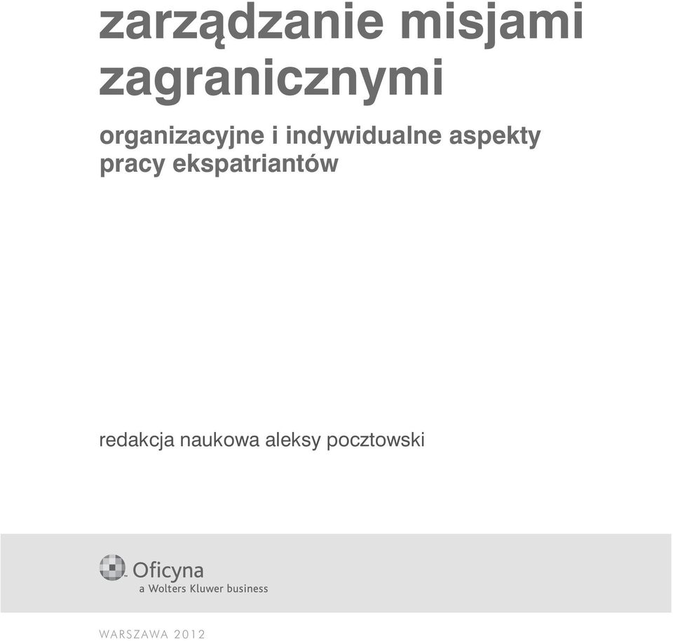 aspekty pracy ekspatriantów