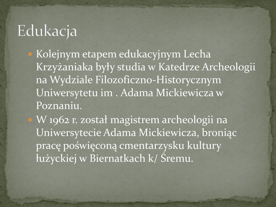 Adama Mickiewicza w Poznaniu. W 1962 r.