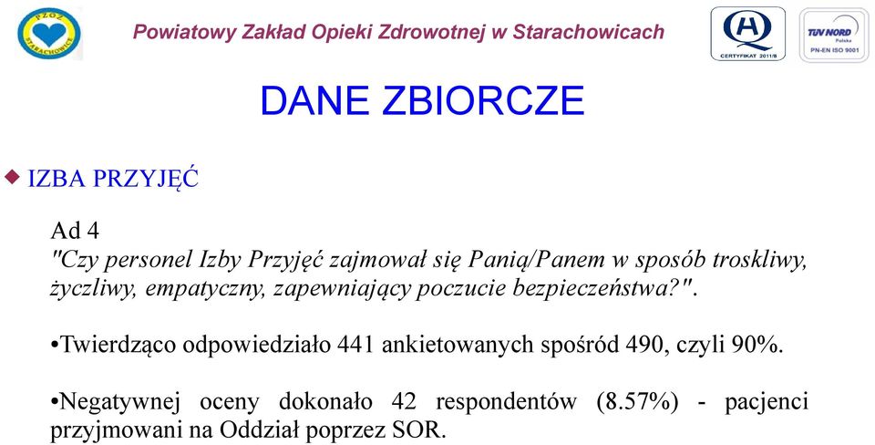 zapewniający poczucie bezpieczeństwa?".