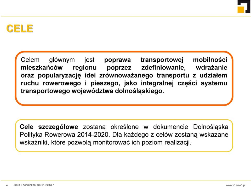 transportowego województwa dolnośląskiego.