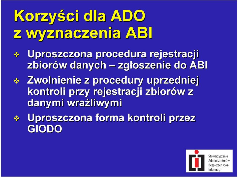 z procedury uprzedniej kontroli przy rejestracji zbiorów