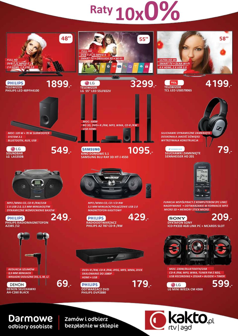 + 70 W SUBWOOFER SYSTEM 2.1 BLUETOOTH, AUX, USB SOUNDBAR LG LAS350B 549,- MP3 /WMA-CD, CD-R /RW/USB 1 X USB 2.