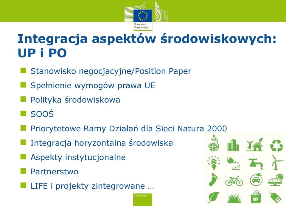 środowiskowa SOOŚ Priorytetowe Ramy Działań dla Sieci Natura 2000