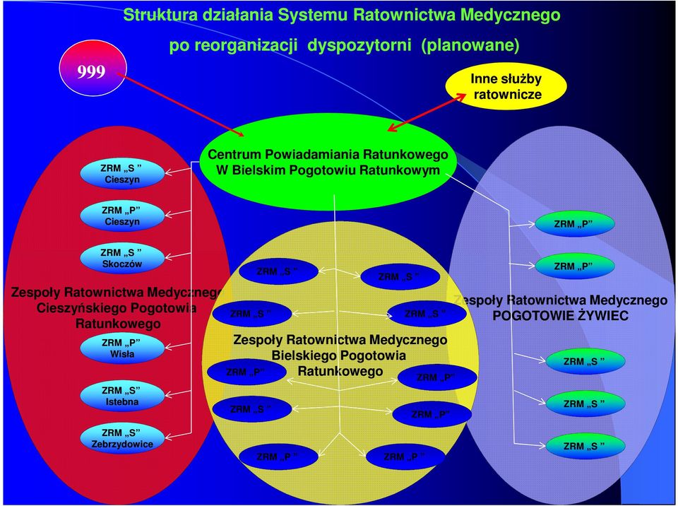 Ratownictwa Medycznego Cieszyńskiego Pogotowia Ratunkowego ZRM P Wisła ZRM S Istebna Zespoły Ratownictwa Medycznego