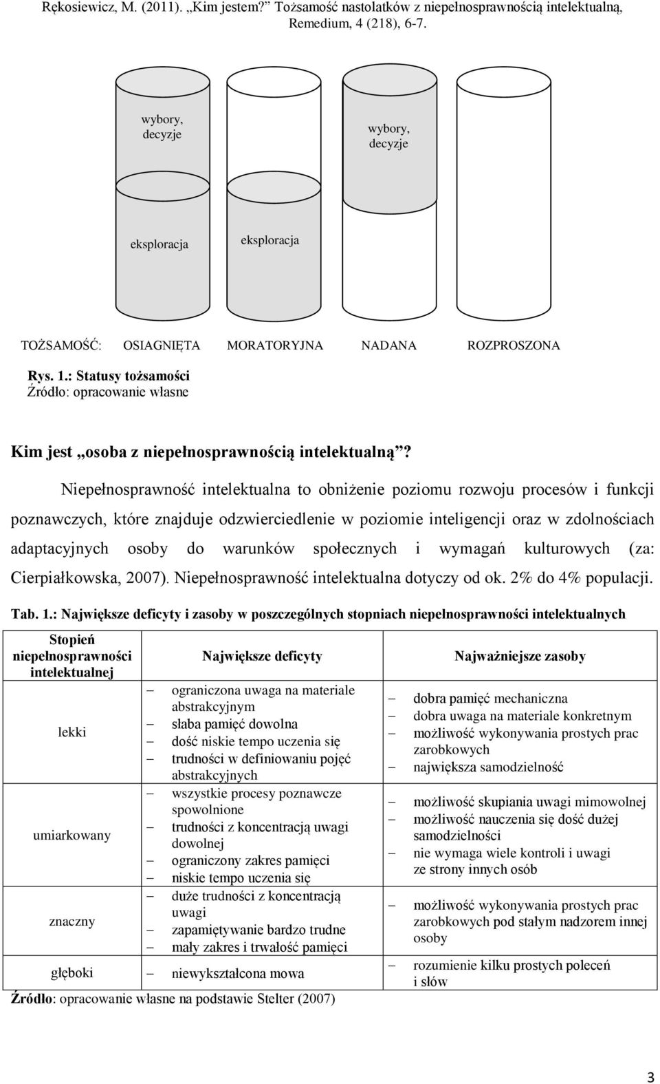 Niepełnosprawność intelektualna to obniżenie poziomu rozwoju procesów i funkcji poznawczych, które znajduje odzwierciedlenie w poziomie inteligencji oraz w zdolnościach adaptacyjnych osoby do