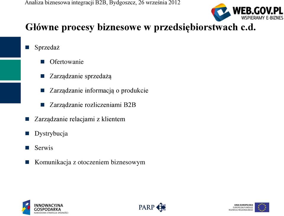 Sprzedaż Ofertowanie Zarządzanie sprzedażą Zarządzanie