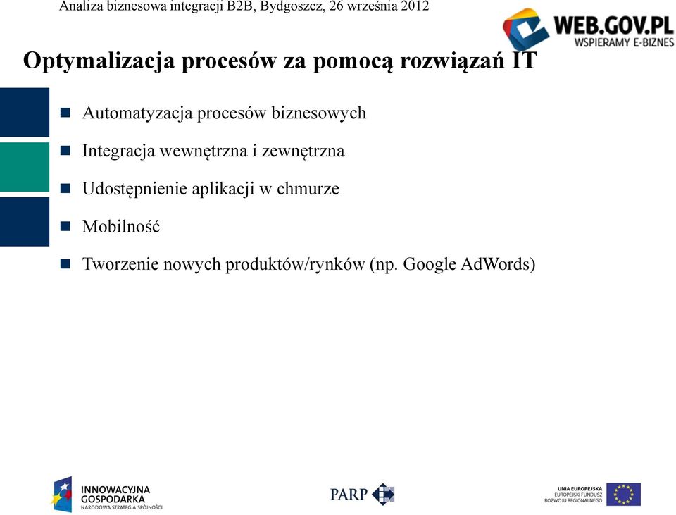 wewnętrzna i zewnętrzna Udostępnienie aplikacji w