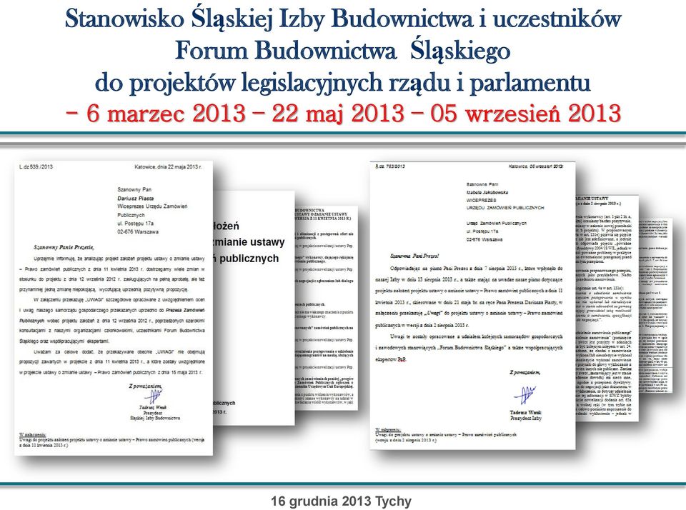 projektów legislacyjnych rządu i parlamentu - 6