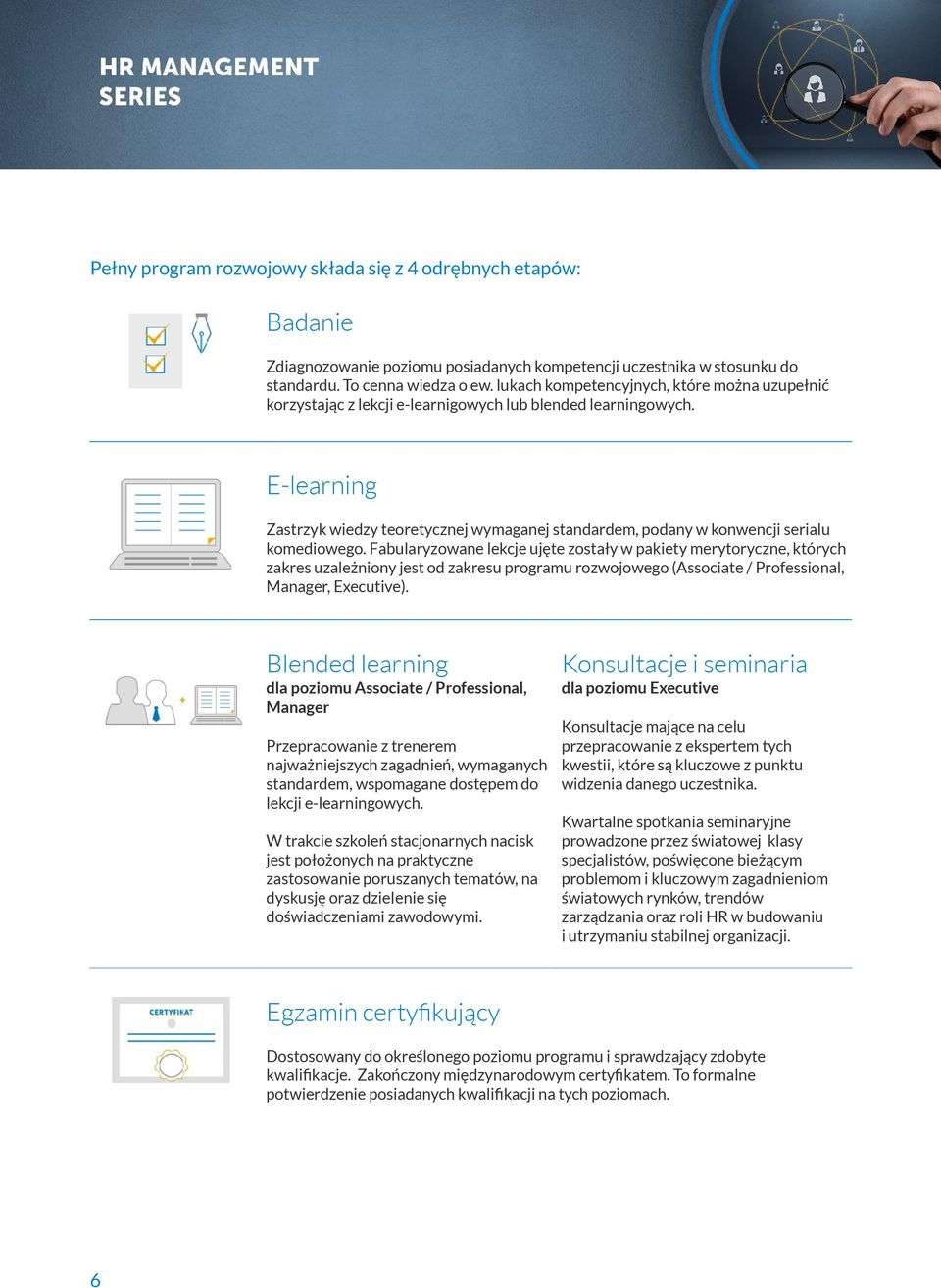 E-learning Zastrzyk wiedzy teoretycznej wymaganej standardem, podany w konwencji serialu komediowego.