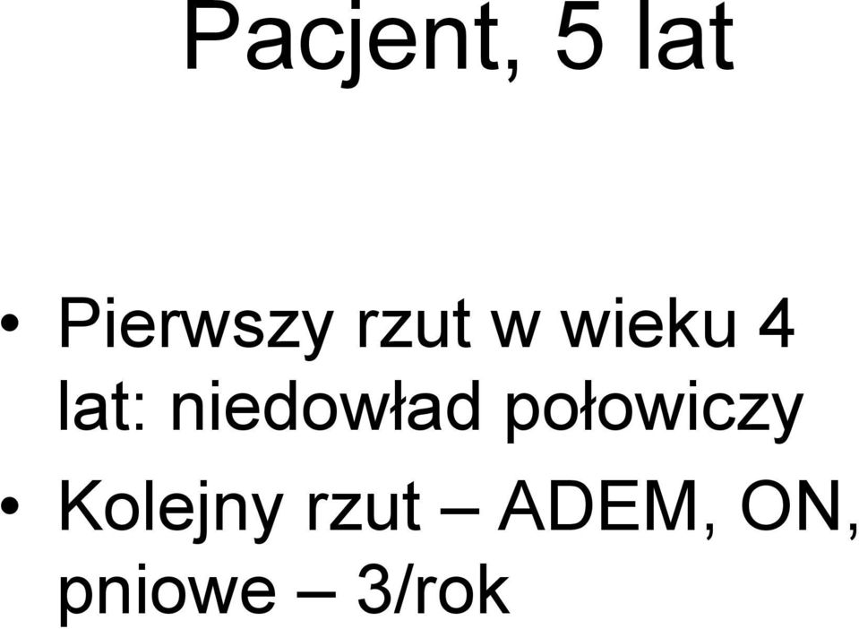 niedowład połowiczy