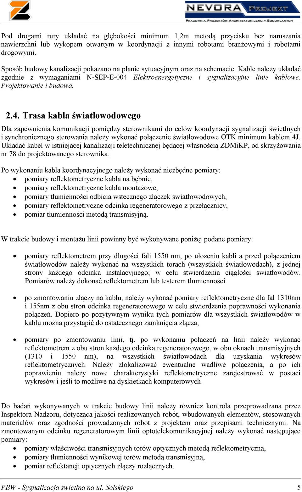Projektowanie i budowa. 2.4.