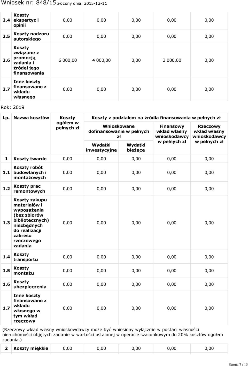 3 robót budowlanych i montażowych prac remontowych zakupu materiałów i wyposażenia (bez zbiorów bibliotecznych) niezbędnych do realizacji zakresu rzeczowego zadania 1.4 transportu 1.5 montażu 1.