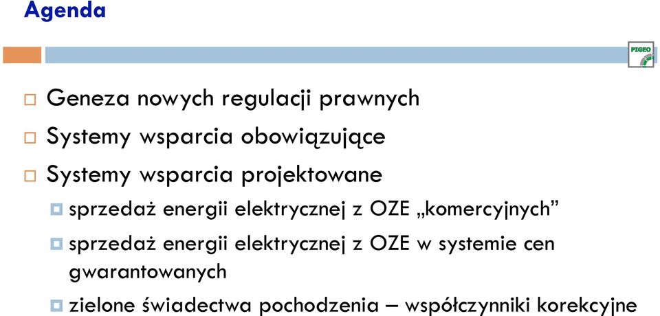 elektrycznej z OZE komercyjnych sprzedaż energii elektrycznej z OZE