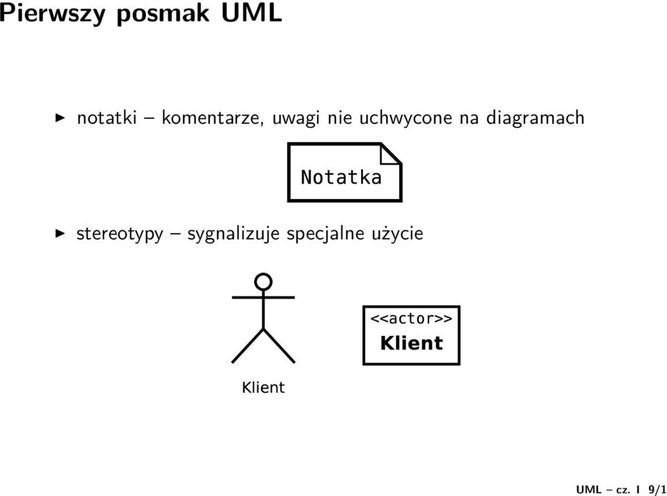 notatki komentarze, uwagi nie