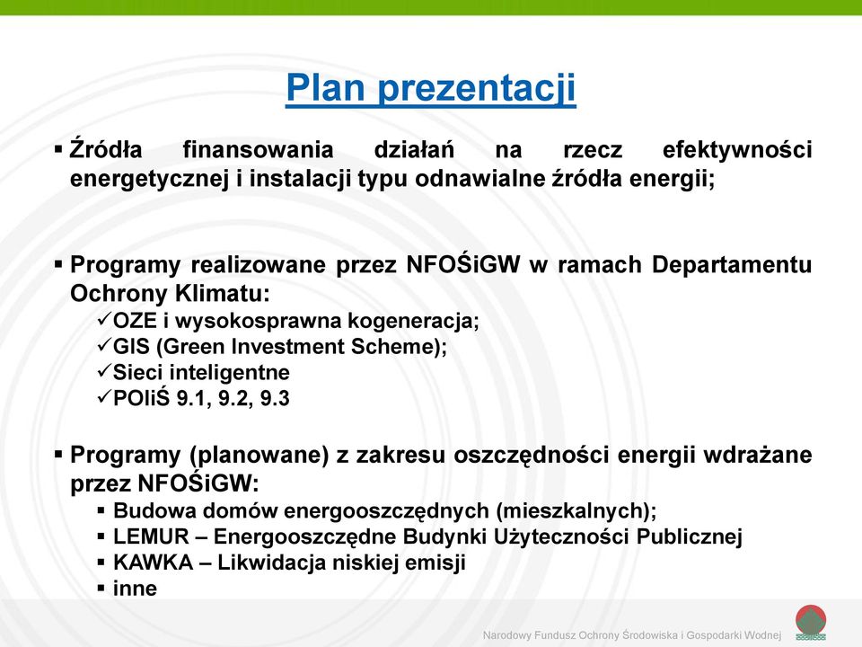 Scheme); Sieci inteligentne POIiŚ 9.1, 9.2, 9.