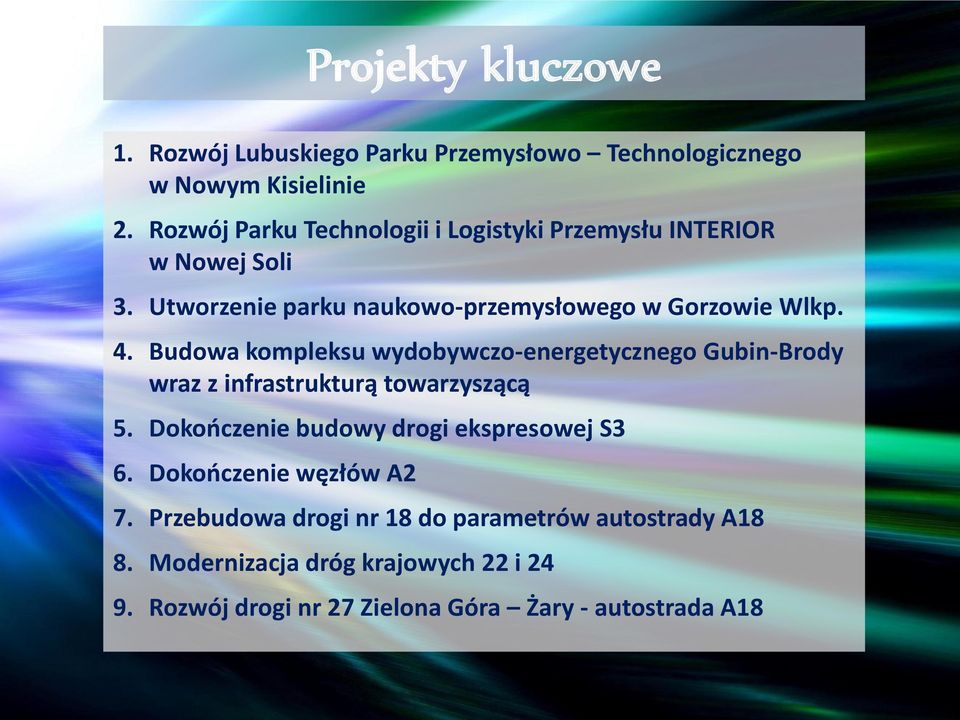 Budowa kompleksu wydobywczo-energetycznego Gubin-Brody wraz z infrastrukturą towarzyszącą 5.