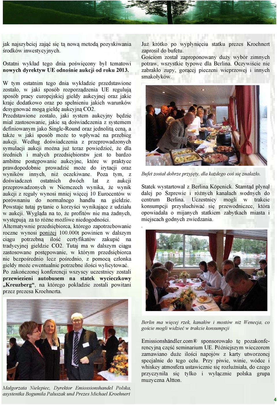 warunków desygnować mogą giełdę aukcyjną CO2.