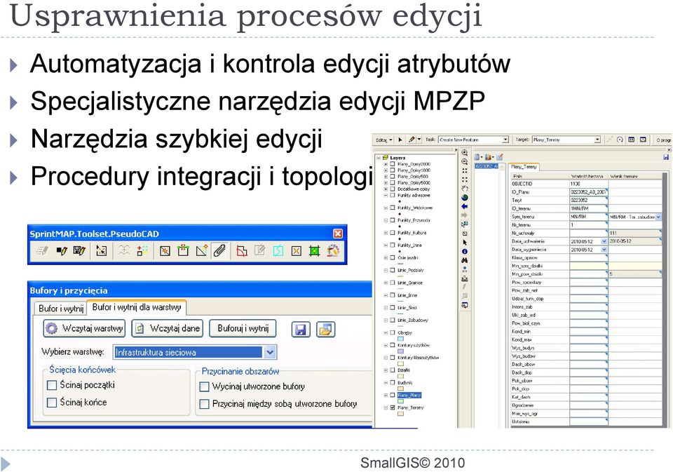 Specjalistyczne narzędzia edycji MPZP