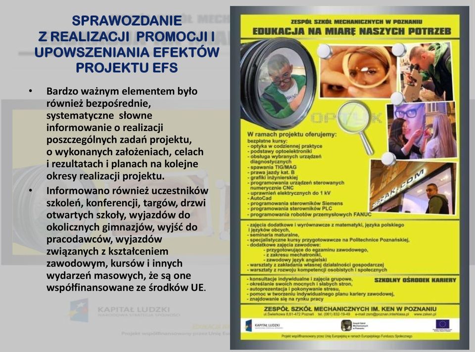 realizacji projektu.