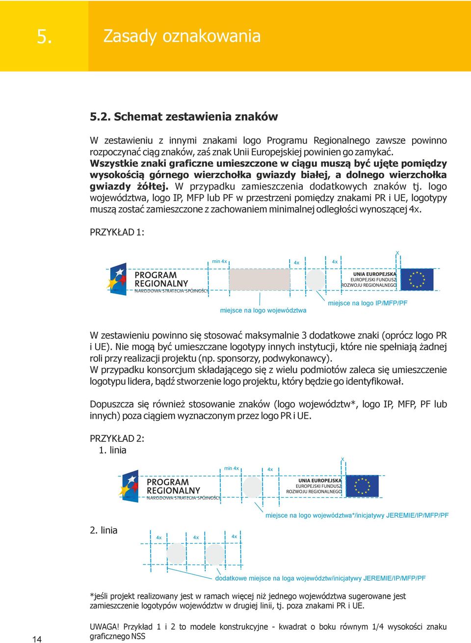 W przypadku zamieszczenia dodatkowych znaków tj.
