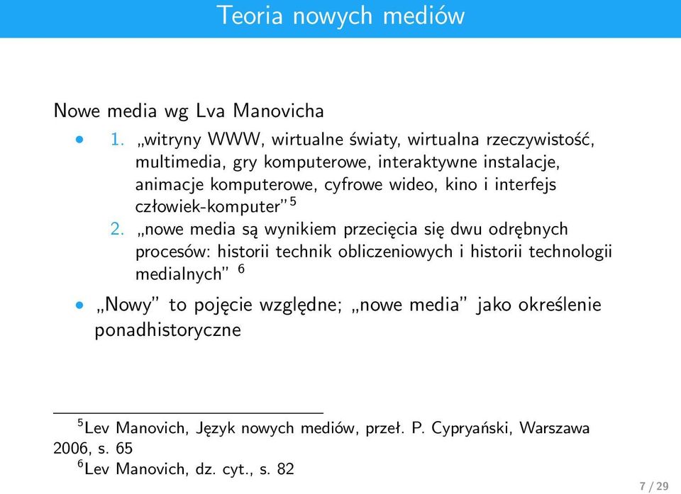 wideo, kino i interfejs człowiek-komputer 5 2.