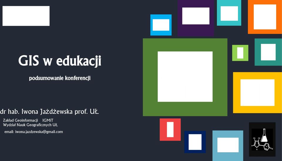 UŁ Zakład Geoinformacji IGMiT Wydział