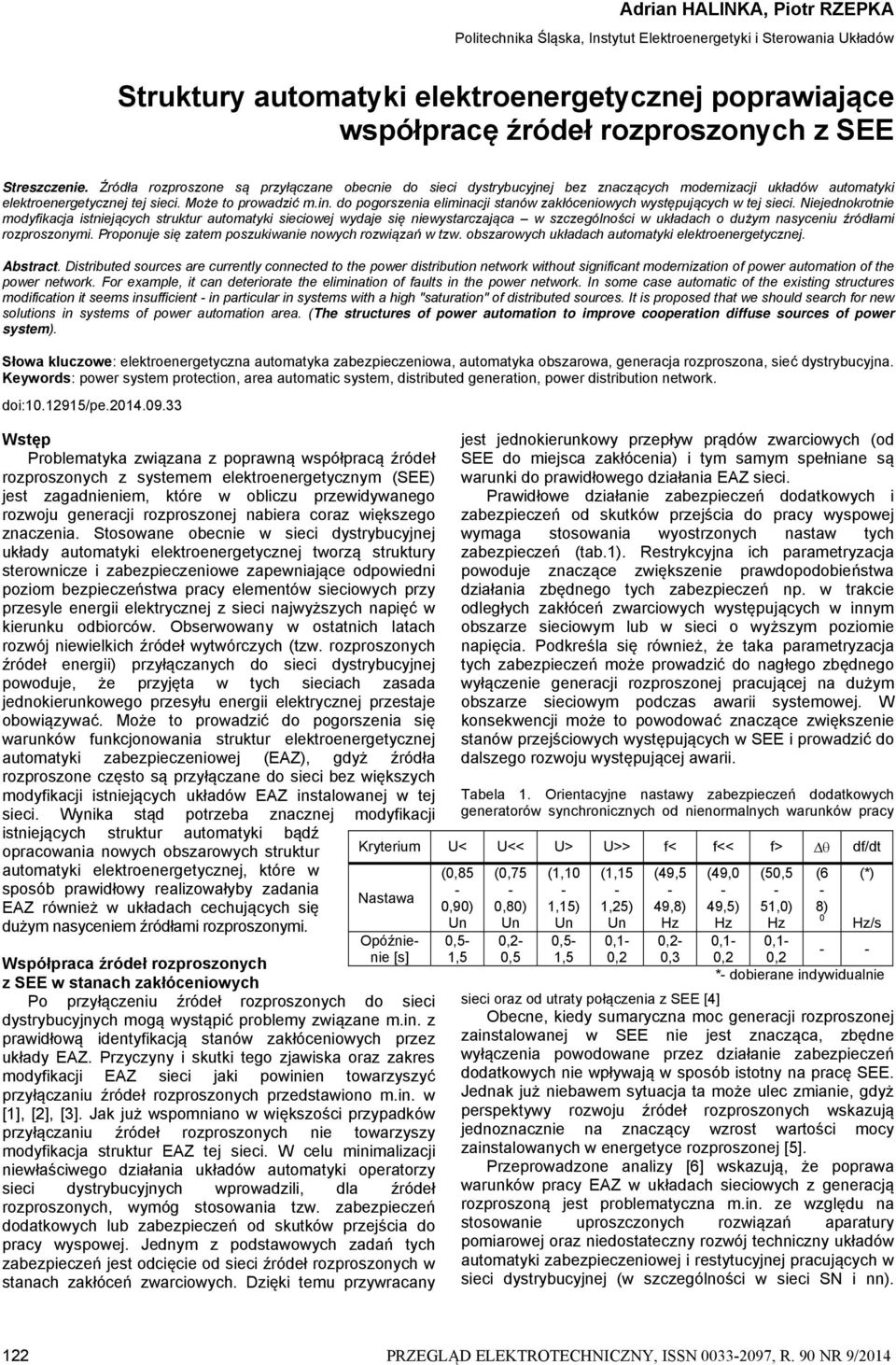 do pogorszenia eliminacji stanów zakłóceniowych występujących w tej sieci.