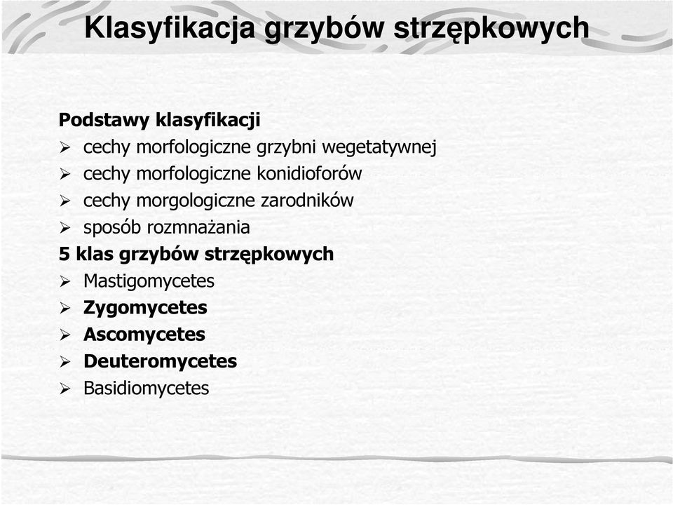 cechy morgologiczne zarodników sposób rozmnaŝania 5 klas grzybów